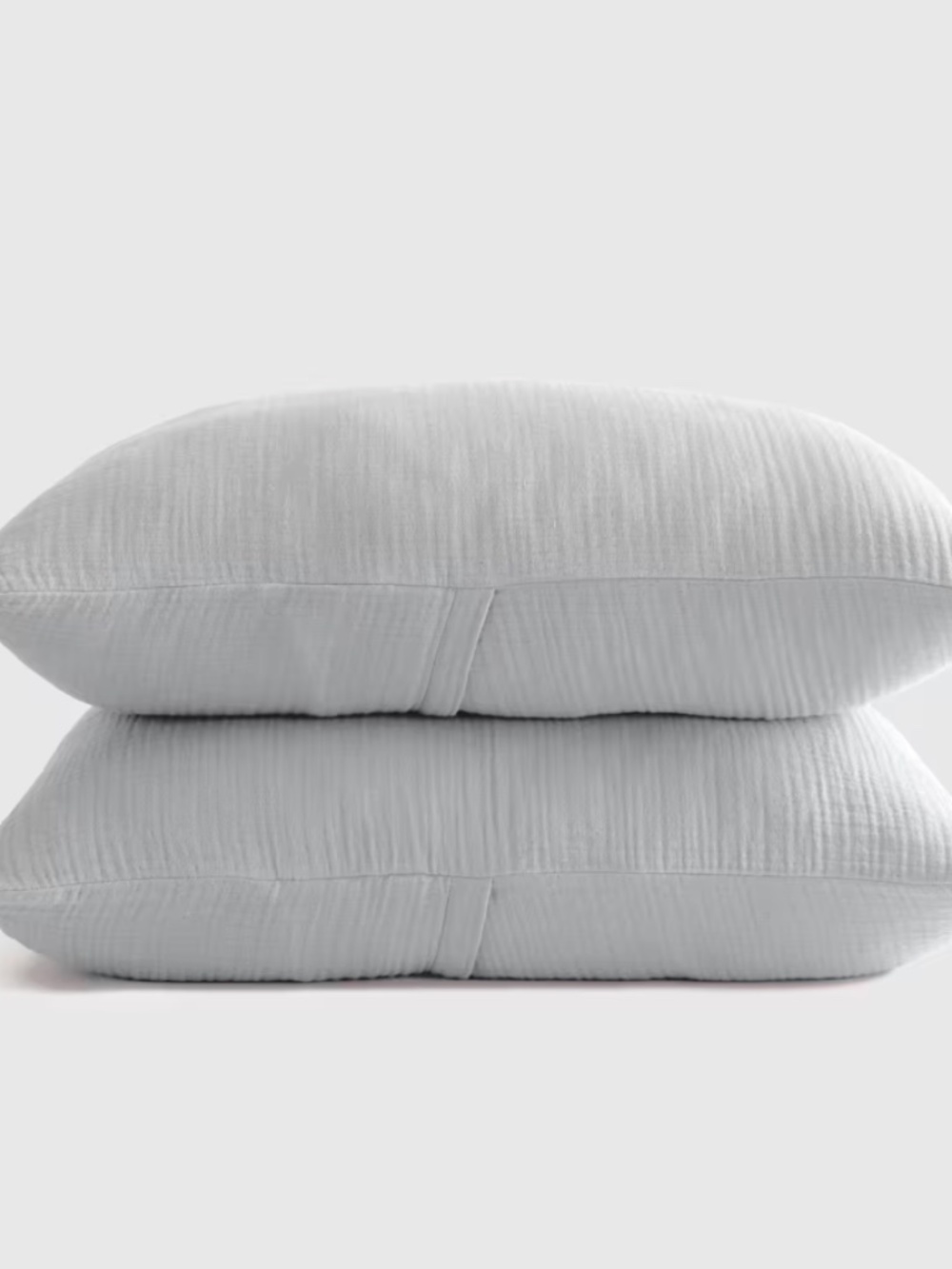 Quince Organic Cotton Gauze Blanket King/Cal King Mist !!SET!! - Picture 3 of 10